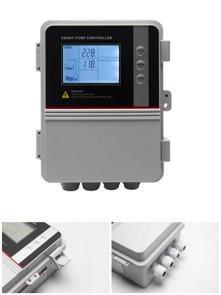 Háromfázisú, 4 kW-os merülőszivattyús vezérlőpanel